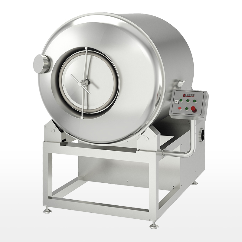 What role does the vacuum tumbler play in mixing and processing?