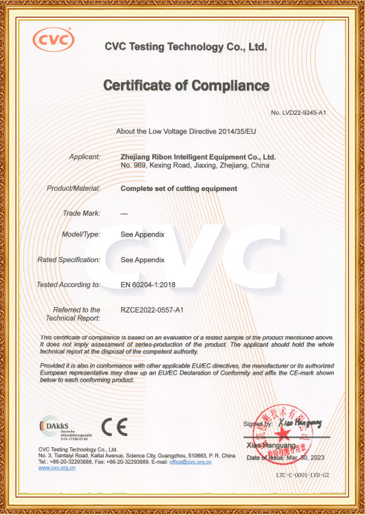 CE Certificates