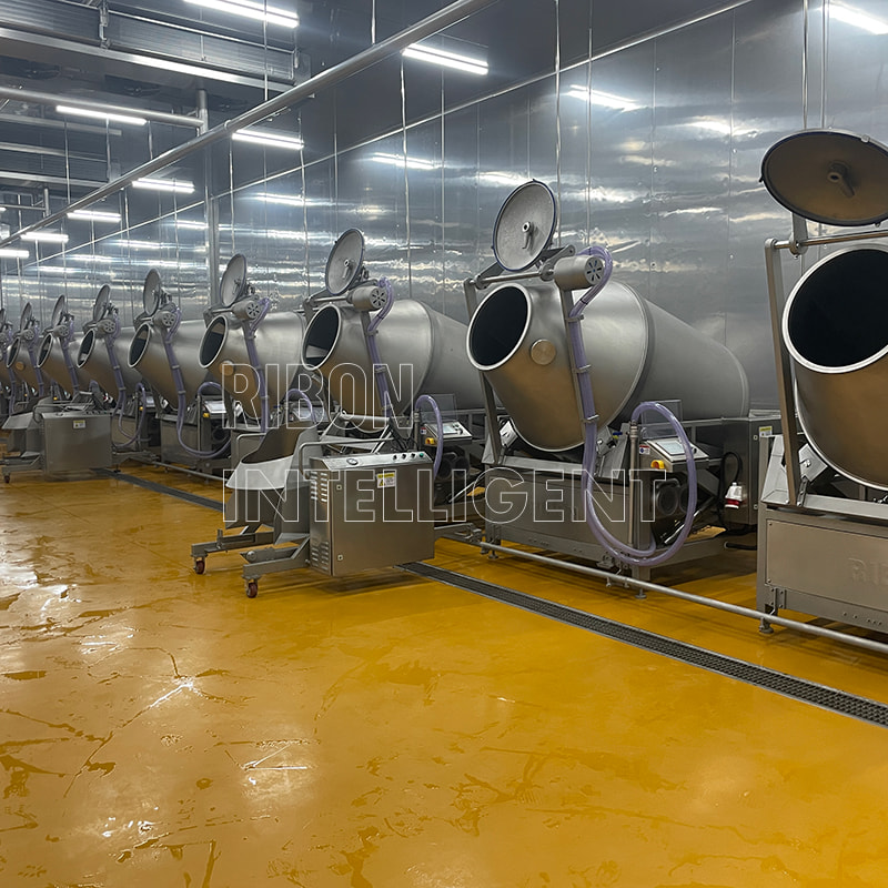 Refrigerated vacuum tumbler