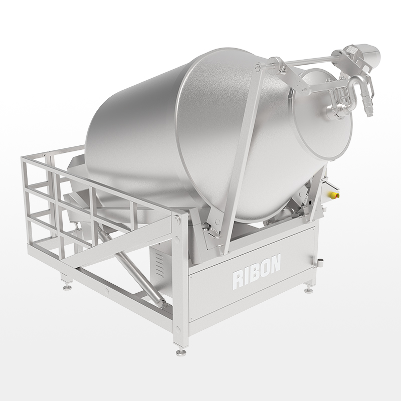 Refrigerated vacuum tumbler