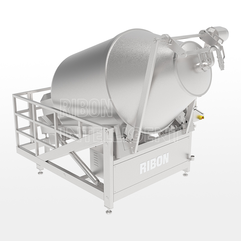 Refrigerated vacuum tumbler