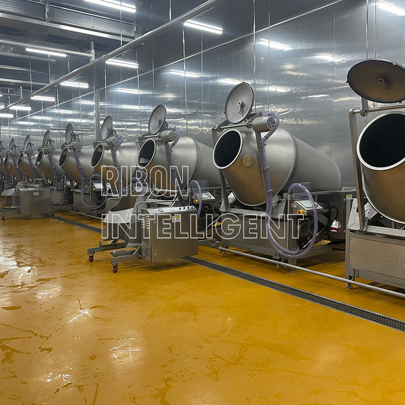 Refrigerated vacuum tumbler