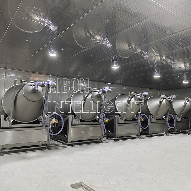 Refrigerated vacuum tumbler